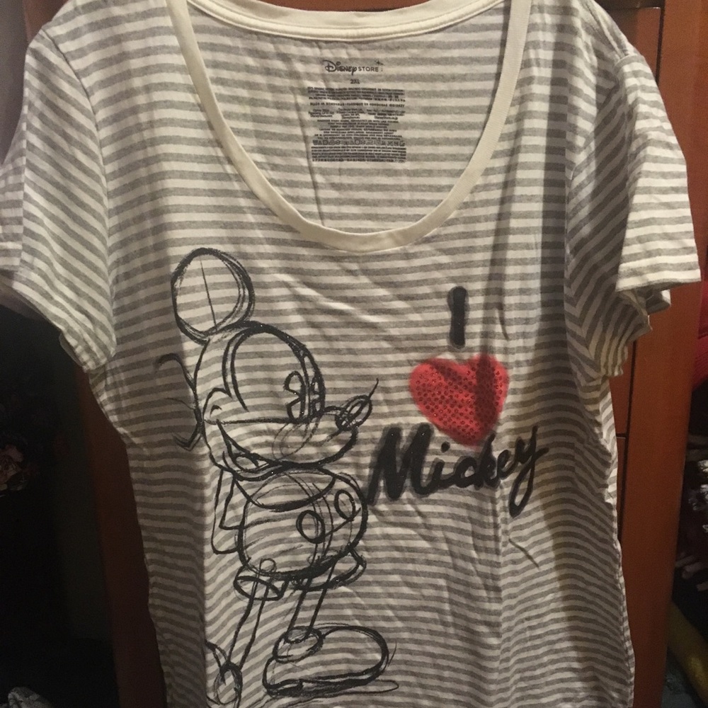 Women’s Plus Mickey Mouse Tee